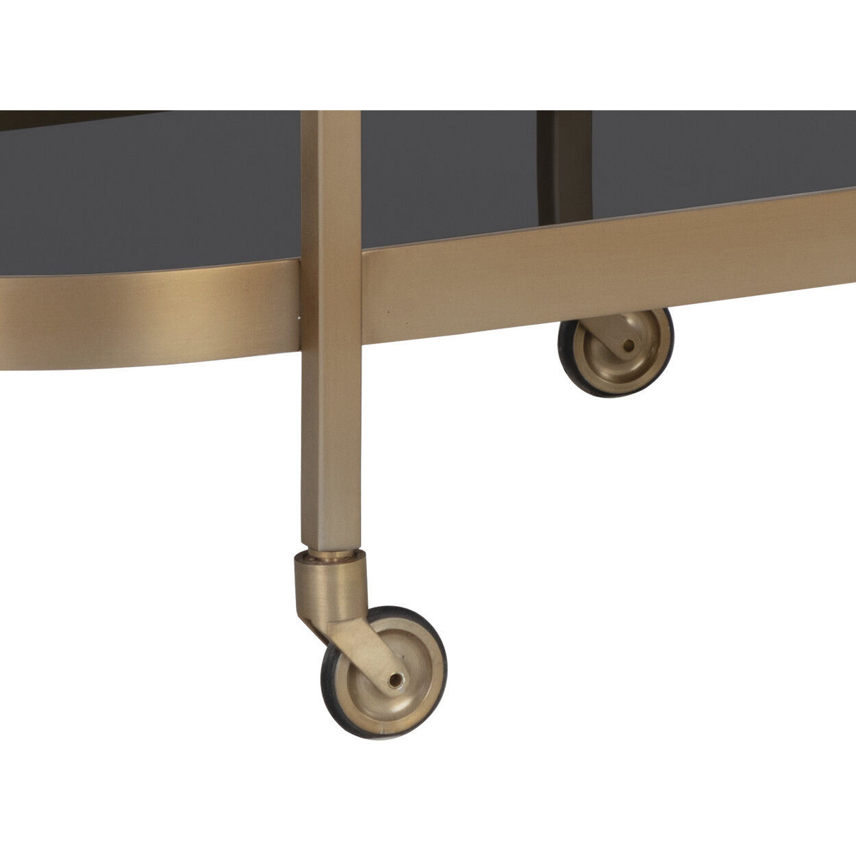 Koen Black / Brass Bar Cart